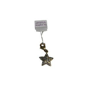 Lia‎ Sophia Star Charm Gold Tone with crystals